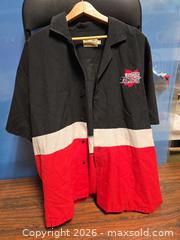 MaxSold Auction: XL Cotton Button-Up Shirt with Molson Canadian Embroidered Logo - Calgary (Alberta, Canada) SELLER MANAGED Estate Sale Online Auction - 59 Avenue South East