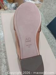 MaxSold Auction: A.D. & Daughters Satin Tan/Brown Open-Toe Slip-On Slides, 7.5 - Las Vegas (Nevada, USA) PARTNER MANAGED Estate Sale Online Auction - Argent Star Court