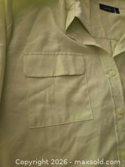 MaxSold Auction: Apt. 9 XL Neon Yellow/Lime Polyester Chiffon Button-Down Blouse - Las Vegas (Nevada, USA) PARTNER MANAGED Estate Sale Online Auction - Argent Star Court