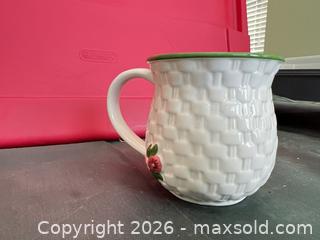 MaxSold Auction: Avon Bunny Collection Ceramic Mug, White with Green Rim - Las Vegas (Nevada, USA) PARTNER MANAGED Estate Sale Online Auction - Argent Star Court