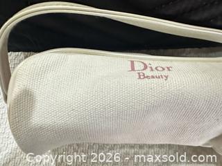MaxSold Auction: Black Quilted Clutch with Dior Canvas Cosmetic Pouch & Samples - Las Vegas (Nevada, USA) PARTNER MANAGED Estate Sale Online Auction - Argent Star Court