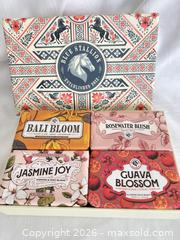MaxSold Auction: Blue Stallion Almond Milk Soap Set of 4 Bars - Las Vegas (Nevada, USA) PARTNER MANAGED Estate Sale Online Auction - Argent Star Court