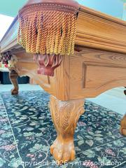 MaxSold Auction: Brunswick 8 ft Solid Wood Pool Table with Black Felt - Las Vegas (Nevada, USA) PARTNER MANAGED Estate Sale Online Auction - Argent Star Court