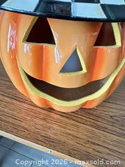 MaxSold Auction: Ceramic Halloween Decorative Pumpkin Lantern Candle Holder - Las Vegas (Nevada, USA) PARTNER MANAGED Estate Sale Online Auction - Argent Star Court