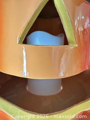 MaxSold Auction: Ceramic Halloween Decorative Pumpkin Lantern Candle Holder - Las Vegas (Nevada, USA) PARTNER MANAGED Estate Sale Online Auction - Argent Star Court