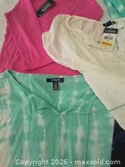 MaxSold Auction: Chaps Blouse/Top Women's Size M - Multi Color & Patterns - Las Vegas (Nevada, USA) PARTNER MANAGED Estate Sale Online Auction - Argent Star Court