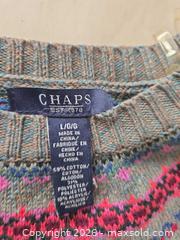 MaxSold Auction: Chaps Fair Isle Nordic Sweater, Size L - Las Vegas (Nevada, USA) PARTNER MANAGED Estate Sale Online Auction - Argent Star Court