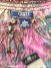 MaxSold Auction: Chaps Peasant/Boho Blouse, L, Multi?Color Paisley - Las Vegas (Nevada, USA) PARTNER MANAGED Estate Sale Online Auction - Argent Star Court