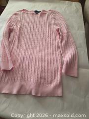 MaxSold Auction: Chaps Pink Long Sleeve Cotton Top, Size S - Las Vegas (Nevada, USA) PARTNER MANAGED Estate Sale Online Auction - Argent Star Court