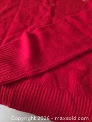 MaxSold Auction: Chaps Red Cable Knit Long Sleeve Sweater - Size M - Las Vegas (Nevada, USA) PARTNER MANAGED Estate Sale Online Auction - Argent Star Court