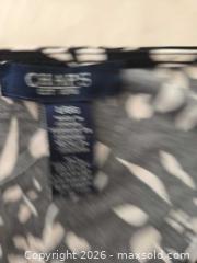 MaxSold Auction: Chaps Sleeveless Floral Top, Size L, Black/White - Las Vegas (Nevada, USA) PARTNER MANAGED Estate Sale Online Auction - Argent Star Court