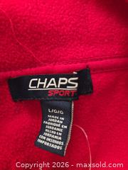 MaxSold Auction: Chaps Women's Red Fleece Vest Size L - Las Vegas (Nevada, USA) PARTNER MANAGED Estate Sale Online Auction - Argent Star Court