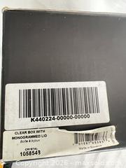 MaxSold Auction: Clear Crystal Trinket / Jewelry Box Made in Slovenia - Las Vegas (Nevada, USA) PARTNER MANAGED Estate Sale Online Auction - Argent Star Court