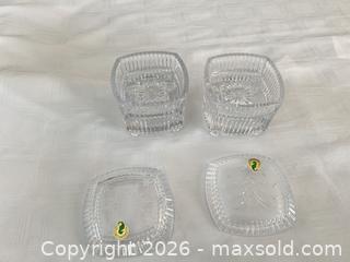 MaxSold Auction: Clear Pressed Glass Jewelry/Trinket Box Pair, About 4.5 in - Las Vegas (Nevada, USA) PARTNER MANAGED Estate Sale Online Auction - Argent Star Court