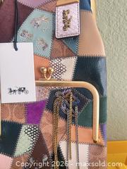 MaxSold Auction: Coach Multicolor Patchwork Leather Metallic Crossbody - Las Vegas (Nevada, USA) PARTNER MANAGED Estate Sale Online Auction - Argent Star Court