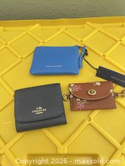 MaxSold Auction: Coach & Rebecca Minkoff Genuine Leather Wallets & Pouches - Las Vegas (Nevada, USA) PARTNER MANAGED Estate Sale Online Auction - Argent Star Court