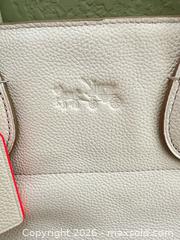 MaxSold Auction: Coach Whipstitch Tall Tatum Tote - Las Vegas (Nevada, USA) PARTNER MANAGED Estate Sale Online Auction - Argent Star Court