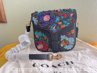 MaxSold Auction: Coach x Rodarte Leather Sequined Courier Crossbody - Las Vegas (Nevada, USA) PARTNER MANAGED Estate Sale Online Auction - Argent Star Court