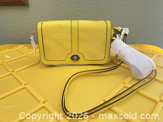 MaxSold Auction: Coach Yellow Leather & Haircalf Crossbody Bag - Las Vegas (Nevada, USA) PARTNER MANAGED Estate Sale Online Auction - Argent Star Court