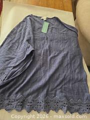 MaxSold Auction: Coldwater Creek Blue Blouse, Size L - Las Vegas (Nevada, USA) PARTNER MANAGED Estate Sale Online Auction - Argent Star Court