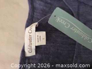 MaxSold Auction: Coldwater Creek Blue Blouse, Size L - Las Vegas (Nevada, USA) PARTNER MANAGED Estate Sale Online Auction - Argent Star Court
