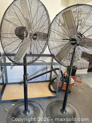 MaxSold Auction: Comfort Zone 30+ Inch Oscillating Pedestal Fans, 2-Pack - Las Vegas (Nevada, USA) PARTNER MANAGED Estate Sale Online Auction - Argent Star Court