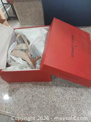 MaxSold Auction: Donald J Pliner Light Gold Slingback Sandal Size 7.5 M - Las Vegas (Nevada, USA) PARTNER MANAGED Estate Sale Online Auction - Argent Star Court