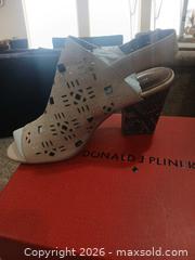 MaxSold Auction: Donald J Pliner Rose/Blush Suede Heeled Sandals - Las Vegas (Nevada, USA) PARTNER MANAGED Estate Sale Online Auction - Argent Star Court