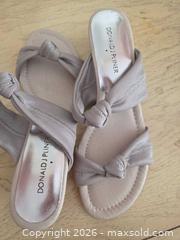 MaxSold Auction: Donald J Pliner Taupe Slide Sandal Size 7.5 - Las Vegas (Nevada, USA) PARTNER MANAGED Estate Sale Online Auction - Argent Star Court