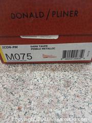 MaxSold Auction: Donald Pliner Loafer 7.5M Dark Taupe Metallic ICON-PM M075 - Las Vegas (Nevada, USA) PARTNER MANAGED Estate Sale Online Auction - Argent Star Court