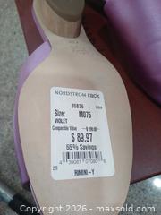 MaxSold Auction: Donald Pliner Violet Satin Mule/Slide Size 7.5 - Las Vegas (Nevada, USA) PARTNER MANAGED Estate Sale Online Auction - Argent Star Court