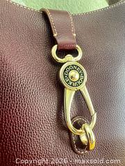 MaxSold Auction: Dooney & Bourke Burgundy Leather Hobo Shoulder Bag - Las Vegas (Nevada, USA) PARTNER MANAGED Estate Sale Online Auction - Argent Star Court