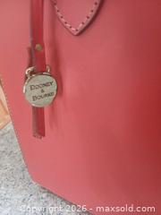 MaxSold Auction: Dooney & Bourke Coral Leather Tassel Shoulder Tote, Large - Las Vegas (Nevada, USA) PARTNER MANAGED Estate Sale Online Auction - Argent Star Court