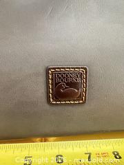 MaxSold Auction: Dooney & Bourke Gray/Taupe Leather Satchel Tote - Las Vegas (Nevada, USA) PARTNER MANAGED Estate Sale Online Auction - Argent Star Court