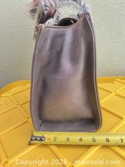 MaxSold Auction: Dooney & Bourke Gray/Taupe Leather Satchel Tote - Las Vegas (Nevada, USA) PARTNER MANAGED Estate Sale Online Auction - Argent Star Court