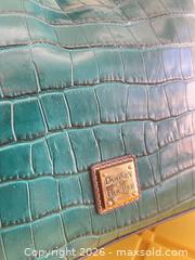 MaxSold Auction: Dooney & Bourke Green/Teal Embossed Leather Hobo Shoulder Bag - Las Vegas (Nevada, USA) PARTNER MANAGED Estate Sale Online Auction - Argent Star Court