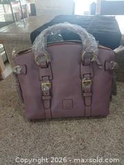 MaxSold Auction: Dooney & Bourke Lavender Leather Satchel, Medium - Las Vegas (Nevada, USA) PARTNER MANAGED Estate Sale Online Auction - Argent Star Court