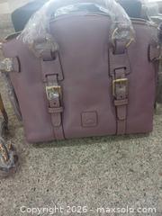 MaxSold Auction: Dooney & Bourke Lavender Leather Satchel, Medium - Las Vegas (Nevada, USA) PARTNER MANAGED Estate Sale Online Auction - Argent Star Court