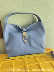 MaxSold Auction: Dooney & Bourke Light Blue Pebbled Leather Hobo Shoulder Bag - Las Vegas (Nevada, USA) PARTNER MANAGED Estate Sale Online Auction - Argent Star Court