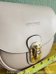 MaxSold Auction: Dooney & Bourke Light Pink Leather Crossbody with Gold Hardware - Las Vegas (Nevada, USA) PARTNER MANAGED Estate Sale Online Auction - Argent Star Court