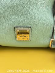 MaxSold Auction: Dooney & Bourke Mint Pebble Leather Satchel with Coin Purse - Las Vegas (Nevada, USA) PARTNER MANAGED Estate Sale Online Auction - Argent Star Court