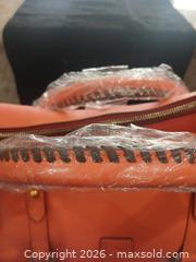 MaxSold Auction: Dooney & Bourke Orange Leather Satchel/Tote - Las Vegas (Nevada, USA) PARTNER MANAGED Estate Sale Online Auction - Argent Star Court