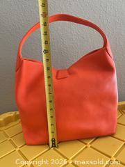 MaxSold Auction: Dooney & Bourke Orange Pebbled Leather Shoulder Bag - Las Vegas (Nevada, USA) PARTNER MANAGED Estate Sale Online Auction - Argent Star Court