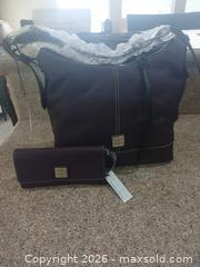 MaxSold Auction: Dooney & Bourke Purple Pebbled Leather Tote - Las Vegas (Nevada, USA) PARTNER MANAGED Estate Sale Online Auction - Argent Star Court