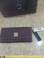 MaxSold Auction: Dooney & Bourke Purple Pebbled Leather Tote - Las Vegas (Nevada, USA) PARTNER MANAGED Estate Sale Online Auction - Argent Star Court