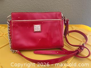 MaxSold Auction: Dooney & Bourke Small Red Patent Leather Crossbody - Las Vegas (Nevada, USA) PARTNER MANAGED Estate Sale Online Auction - Argent Star Court