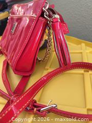 MaxSold Auction: Dooney & Bourke Small Red Patent Leather Crossbody - Las Vegas (Nevada, USA) PARTNER MANAGED Estate Sale Online Auction - Argent Star Court