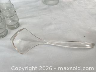 MaxSold Auction: Frosted Glass Punch Bowl with Ladle, 12 Cups & Cake Dome - Las Vegas (Nevada, USA) PARTNER MANAGED Estate Sale Online Auction - Argent Star Court