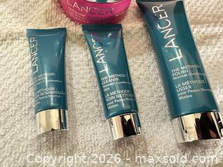 MaxSold Auction: Lancer Travel Skincare Set with Pink Jar & Cosmetic Pouch - Las Vegas (Nevada, USA) PARTNER MANAGED Estate Sale Online Auction - Argent Star Court