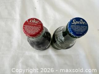 MaxSold Auction: Lot of 2 Sealed 8 fl oz Glass Soda Bottles — Coca-Cola & Sprite - Las Vegas (Nevada, USA) PARTNER MANAGED Estate Sale Online Auction - Argent Star Court